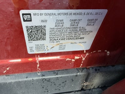 2022 Chevrolet Equinox RS