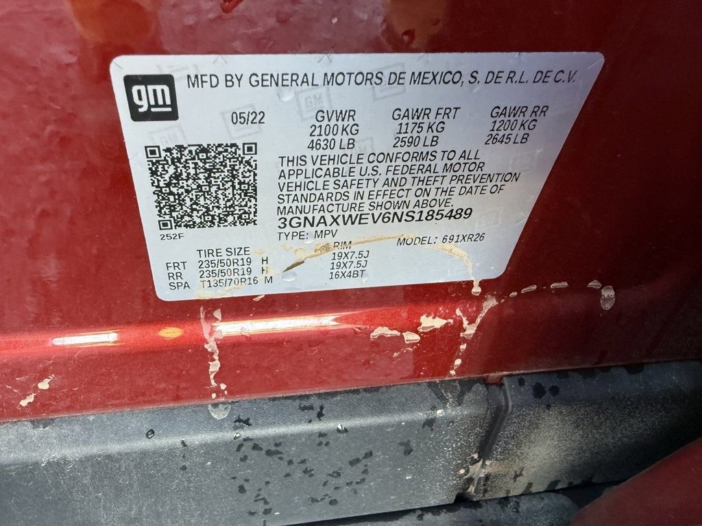 2022 Chevrolet Equinox RS