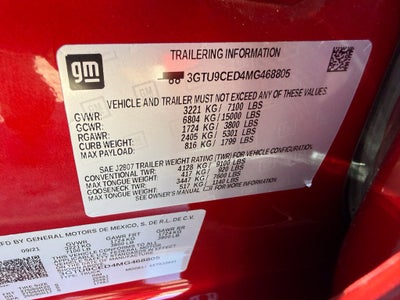 2021 GMC Sierra 1500 Elevation