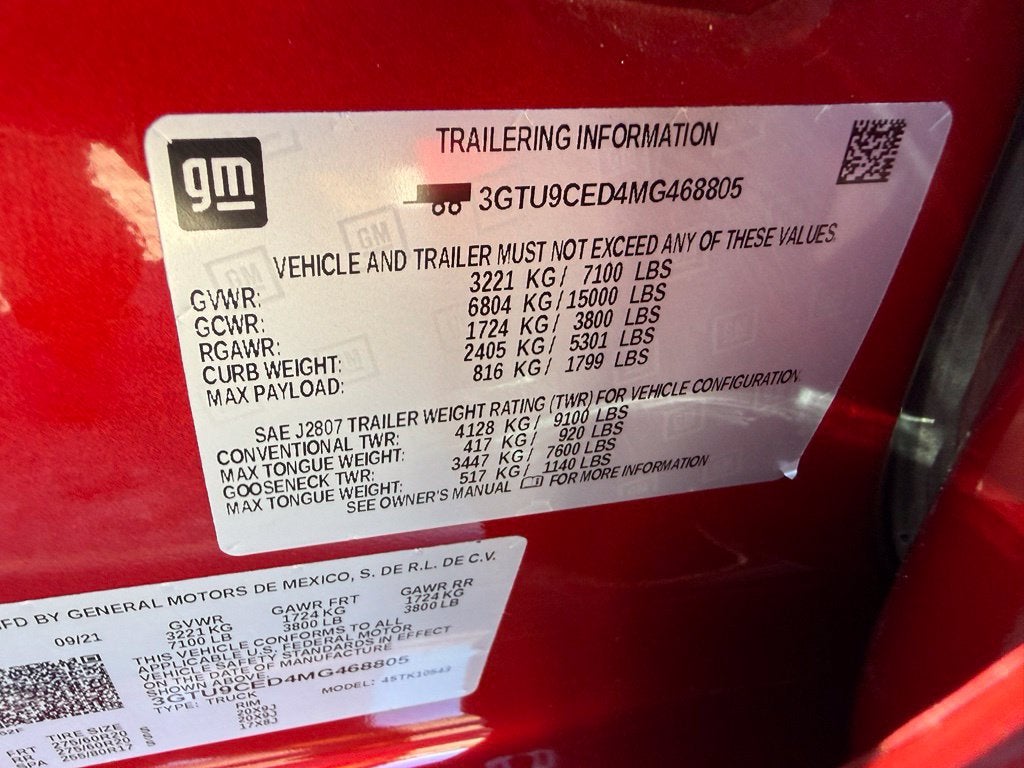2021 GMC Sierra 1500 Elevation