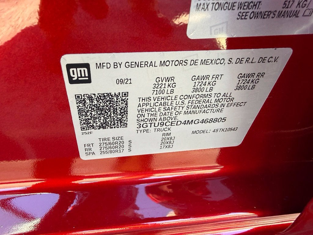 2021 GMC Sierra 1500 Elevation
