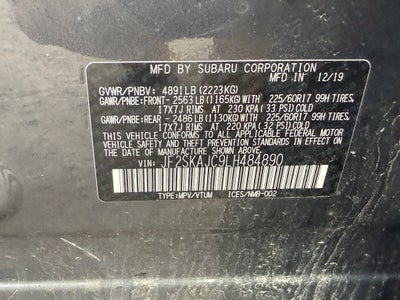 2020 Subaru Forester Premium