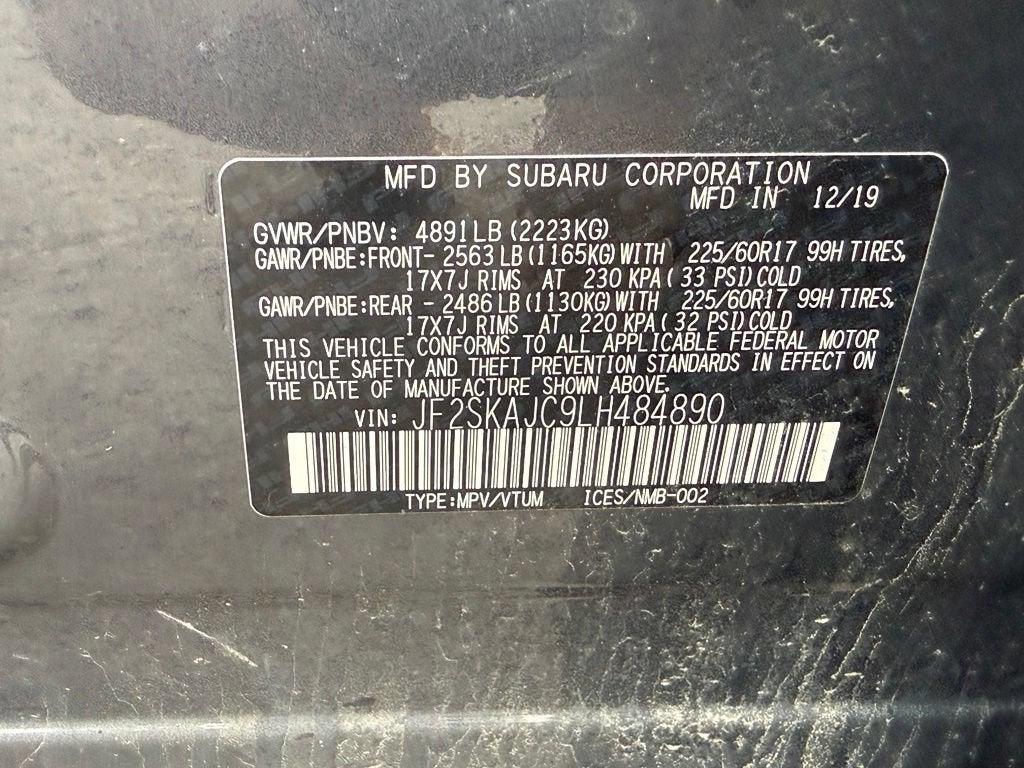 2020 Subaru Forester Premium