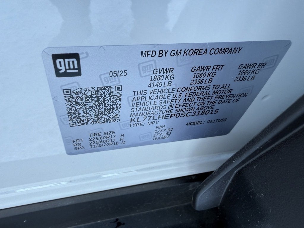 2025 Chevrolet Trax LT