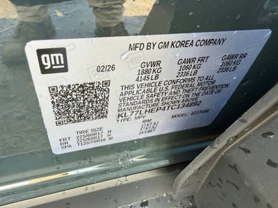 2026 Chevrolet Trax LT