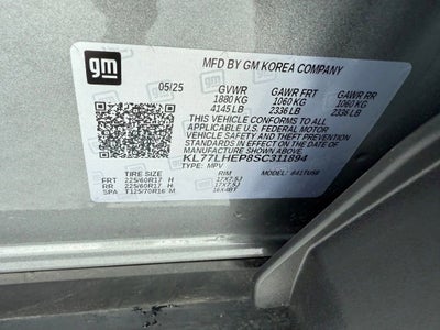 2025 Chevrolet Trax LT