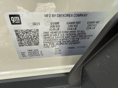 2026 Chevrolet Trax 2RS