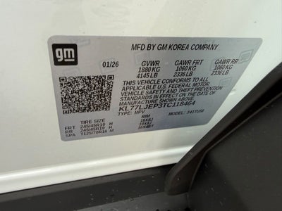 2026 Chevrolet Trax 2RS